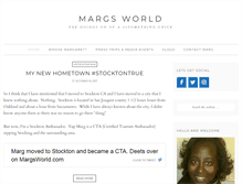 Tablet Screenshot of margsworld.com